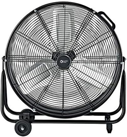 Comfort Zone CZMC24 2-Speed High-Velocity 24-inch Industrial Drum Fan with Aluminum Blades, 180-D... | Amazon (US)