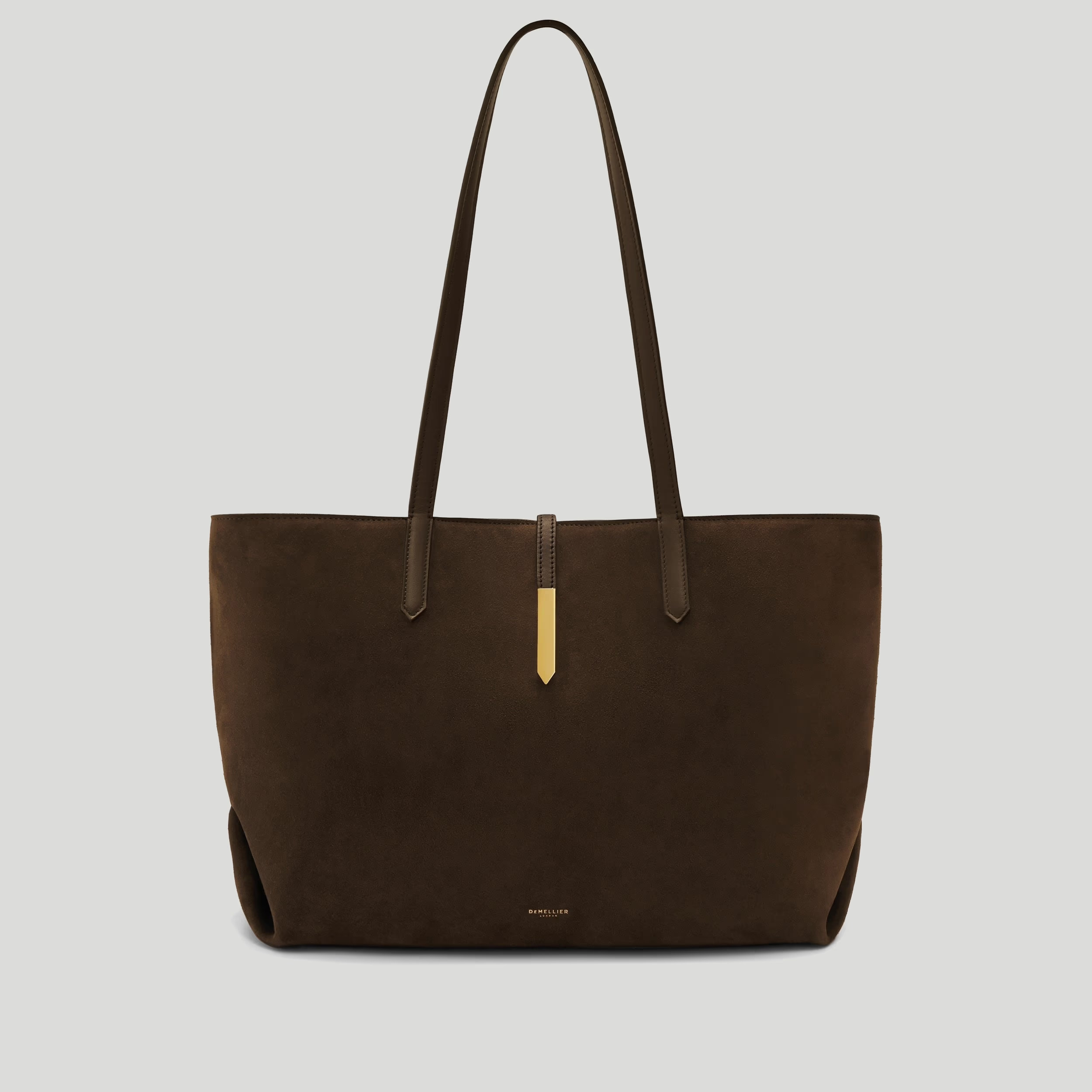 The Tokyo Tote | Mocha Suede & Mocha Suede | DeMellier | DeMellier
