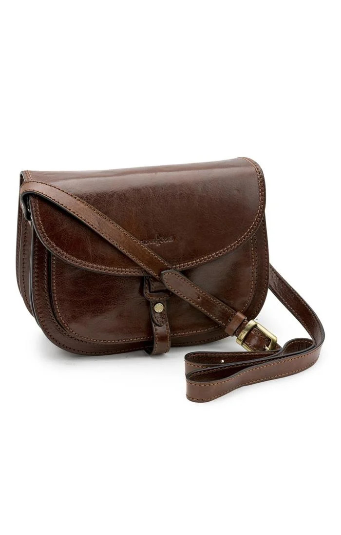Ladies Gianni Conti Classic Saddle Bag | The House Of Bruar