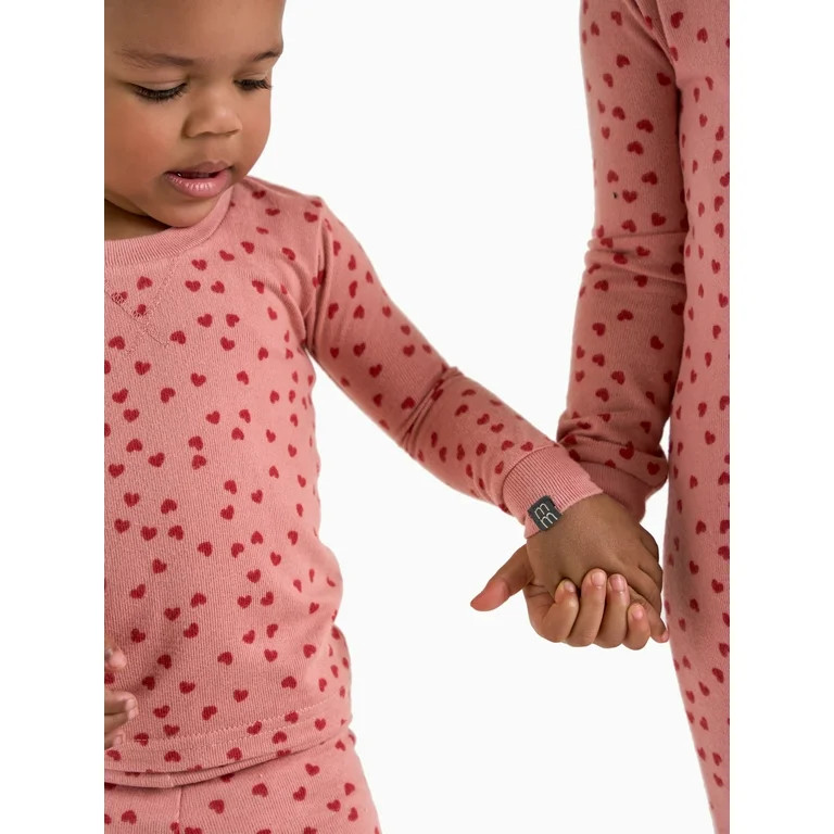 Modern Moments by Gerber Baby and Toddler Unisex Valentine's Day Pajama Set, 2-Piece, Sizes 12M-5... | Walmart (US)