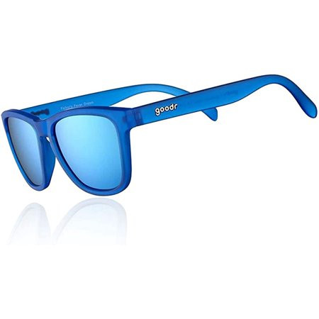 goodr RUNNING SUNGLASSES - (Blue w/Blue Lens) | Walmart (US)