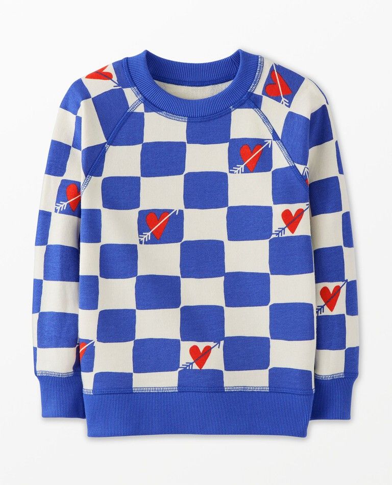 Valentines Print French Terry Sweatshirt | Hanna Andersson