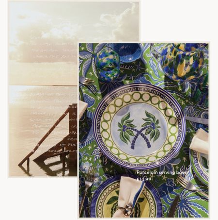 Dreaming of a Mediterranean summer with these new picks from H&M Home 🌊🌊 Outdoor tableware | Summer homeware | Italian decor | Stoneware vase | Palm tree plates | Blue and green 

#LTKhome #LTKSeasonal #LTKtravel