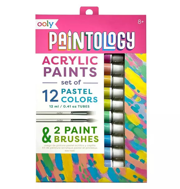 Paintology: Acrylic Paints - Pastel Colors 12ct | Janie and Jack