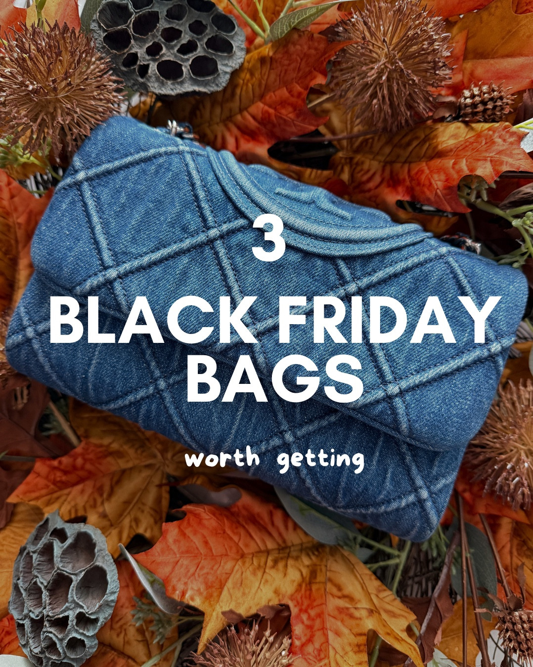If there are 3 bags I highly recommend picking up this Black Friday, it’s these. I’ve been wearing them for a while, and they do not disappoint. They are truly versatile, timeless, and perfect for year-round style. 👜✨

Tory Burch Fleming Convertible
A carefree everyday bag that still looks polished. The denim makes it easy to wear without worrying about color transfer, and denim will always be in style. Linking the leather options too!

Strathberry Mosaic
If there’s a brand that has surprised me in the best way, it’s this one. The bags are handmade (something not even many luxury houses do anymore). The design is elegant, subtle, and feels like quiet luxury without the full luxury price tag. One of the best Black Friday bag deals this year.

Tory Burch Soft Fleming (Gray)
The leather on this bag is incredibly soft and luxurious. If you’ve been eyeing the Chanel 22, this is the perfect chic dupe at a more reasonable price. Tory Burch is synonymous with high quality and long-lasting pieces, and this design elevates outfits in any season.

These Black Friday deals won’t last, so if you’ve been eyeing a new everyday or statement bag, now’s the time to shop. I’m linking my exact picks and similar options for every budget. 🛍️✨

#LTKCyberWeek #LTKSaleAlert #LTKGiftGuide