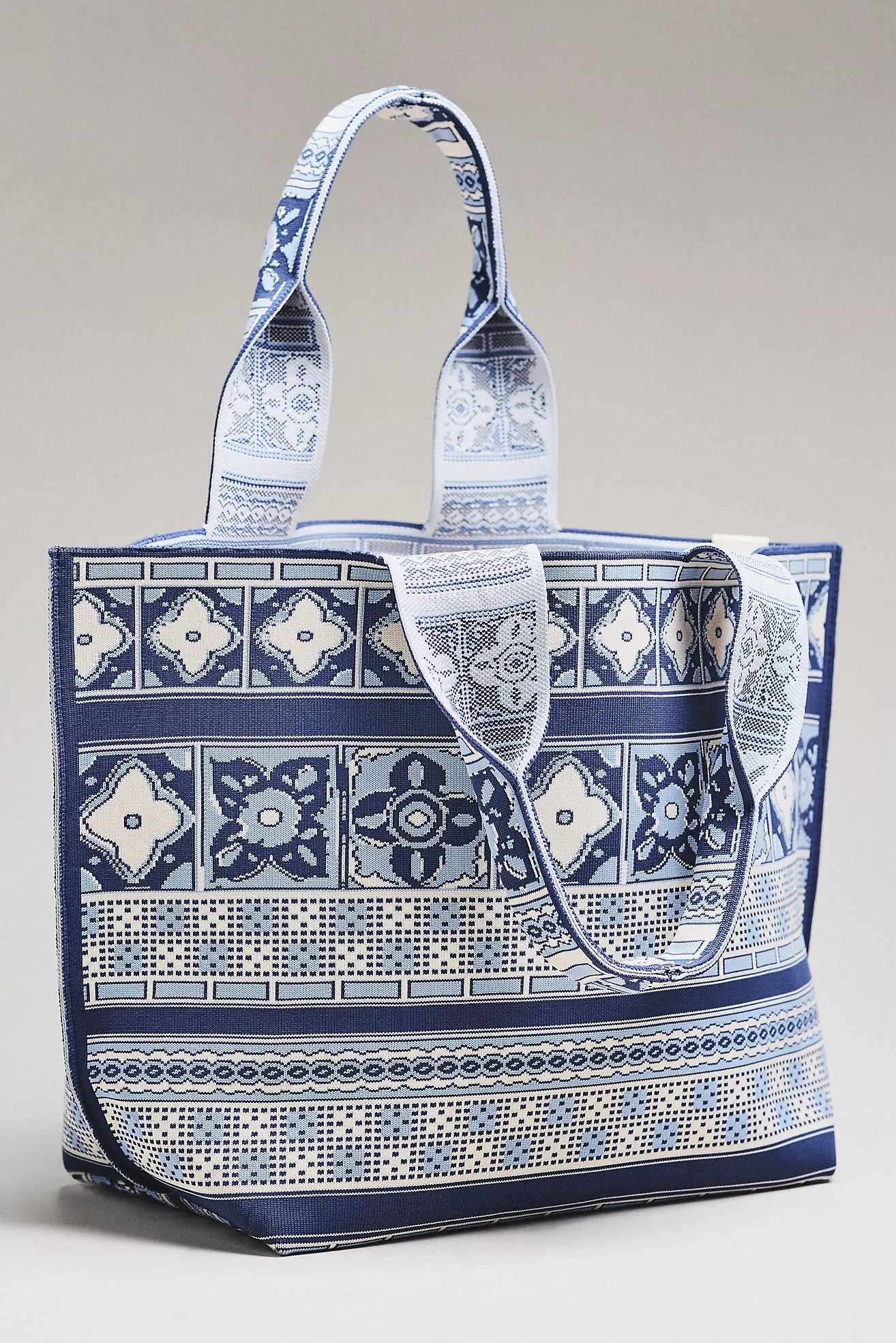 ALÉMAIS Villa Romantica Jacquard Maxi Tote Bag | Anthropologie (US)
