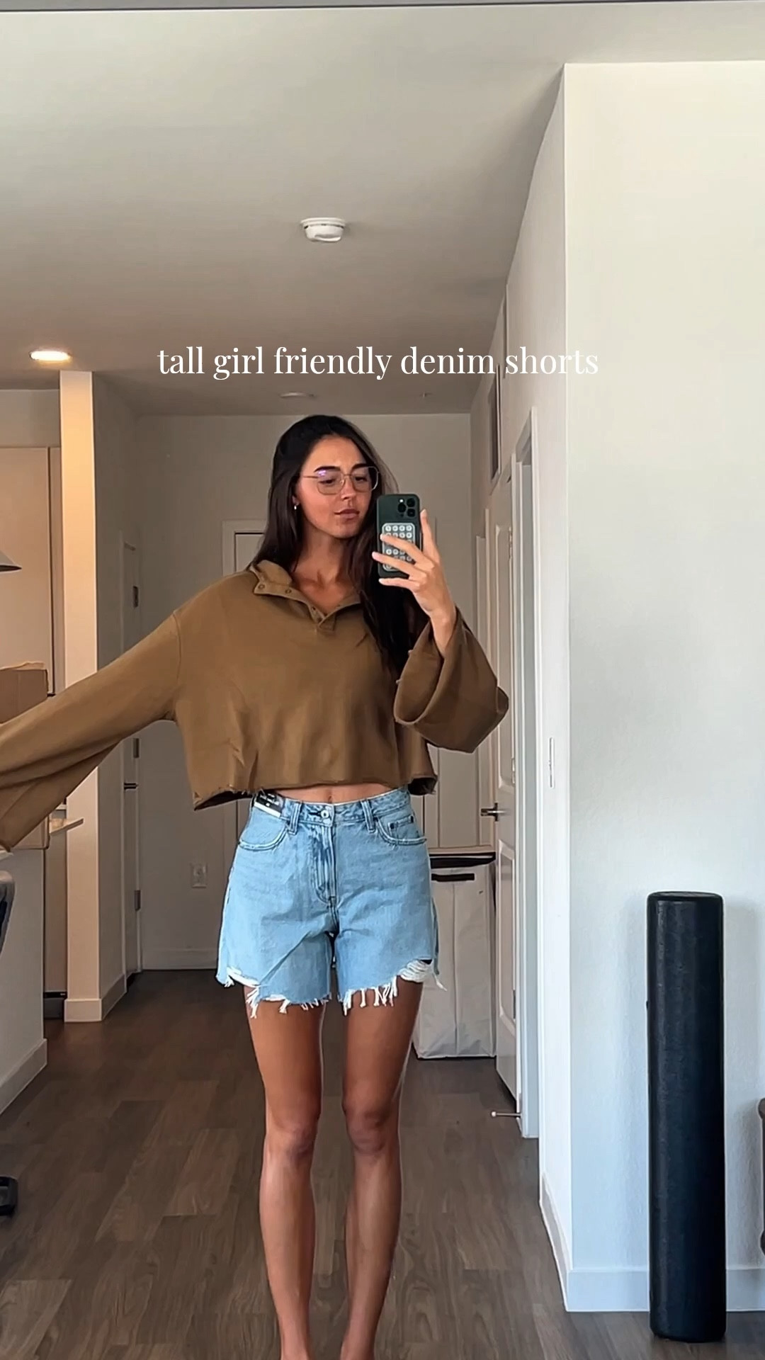 our absolute favorite denim shorts !! Tall girl approved 💫 linked exacts and others we own and love! 



@abercrombie 

#LTKTall #LTKgrwm #LTKootd