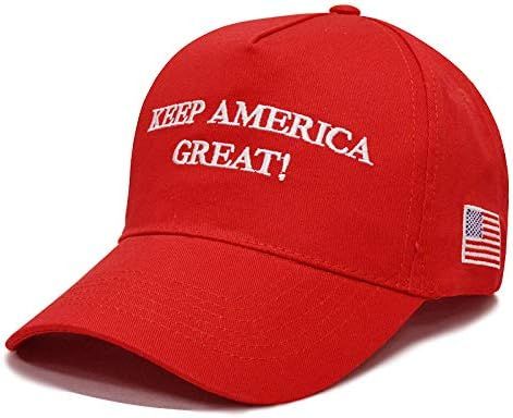 Besti Donald Trump 2020 Keep America Great Cap Adjustable Baseball Hat with USA Flag - Breathable... | Amazon (US)