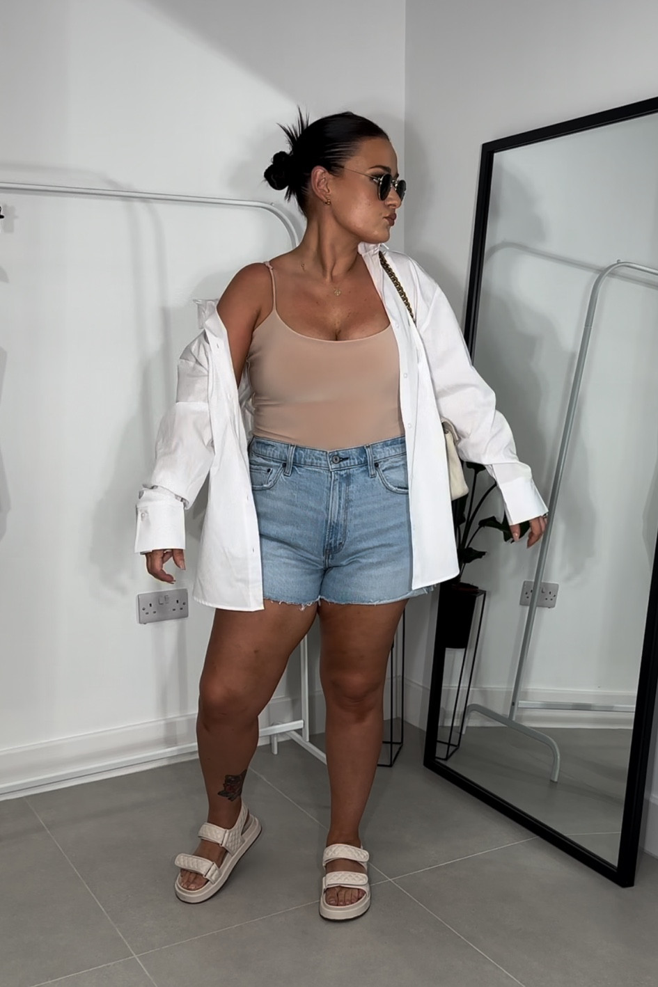 Shopping for summer already? Heres my fave denim shorts #denimshorts 

#LTKmidsize #LTKplussize #LTKstyletip