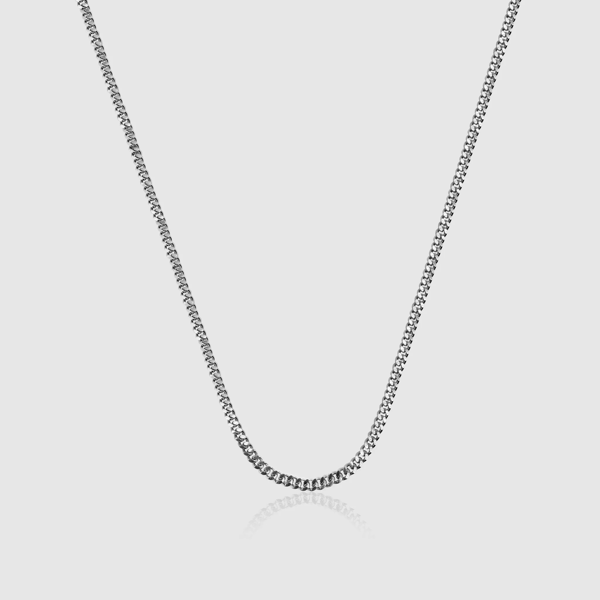 Cuban (Sterling Silver) 2mm | Craftd London (US)