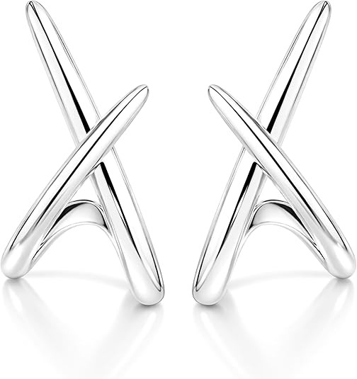 Gold Stud Earrings for Women Trendy, Simple Minimalist Gold Stud Earrings, Dainty Simple Earring ... | Amazon (US)