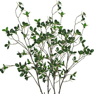 Warmter 43.3 Inch Artificial Eucalytus Green Branches Pine Evergreen Plant Tree Branch for Home W... | Amazon (US)