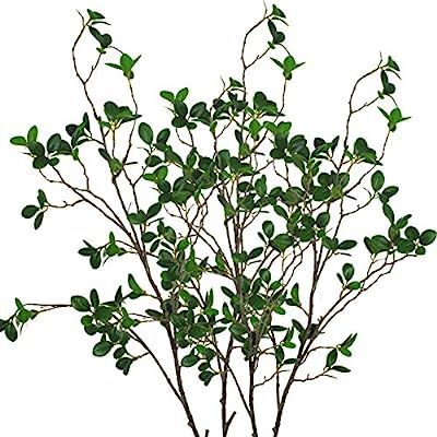 Warmter 43.3 Inch Artificial Eucalytus Green Branches Pine Evergreen Plant Tree Branch for Home W... | Amazon (US)