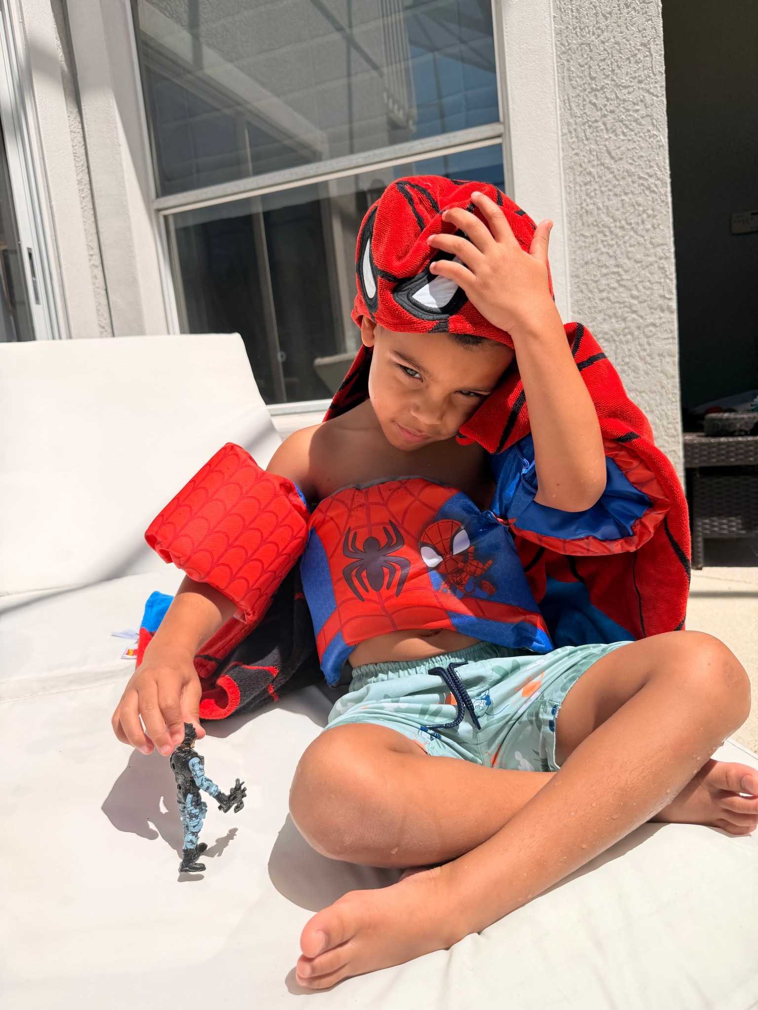 I can’t with this cutie 😍 Bought this #spidermantowel for my nephew for Christmas and safe to say he’ll be using it into spring and summer!

#spiderman #nephew #giftideasforkids #spidey

#LTKBaby #LTKKids #LTKdayinmylife