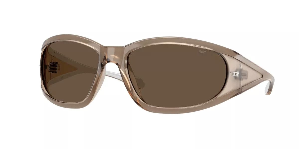 Diesel DL3002 510/73 Men's Sunglasses Brown Size 65 | SmartBuyGlasses Global