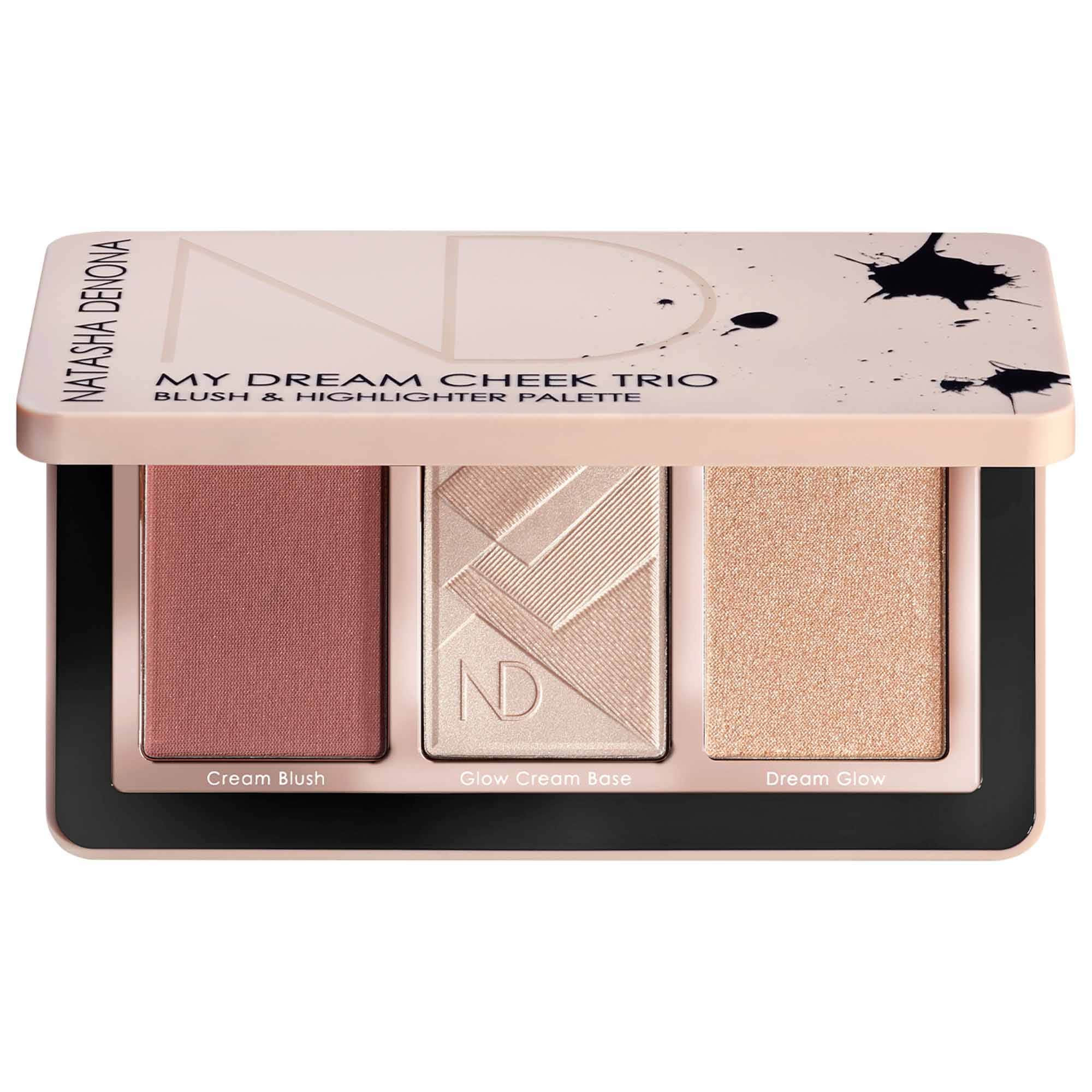 NATASHA DENONA My Dream Cheek Trio - Cream Blush, Glow Cream Base and Glow Powder Highlighter | Sephora (US)