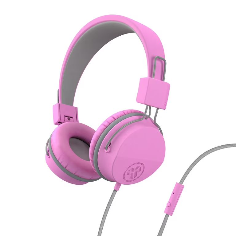 JLab Audio JBuddies Studio On-ear Kids Headphones with Microphone Pink | Walmart (US)