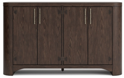 Ashley Luxe Neo Dining Server, Rich Brown | Ashley Homestore