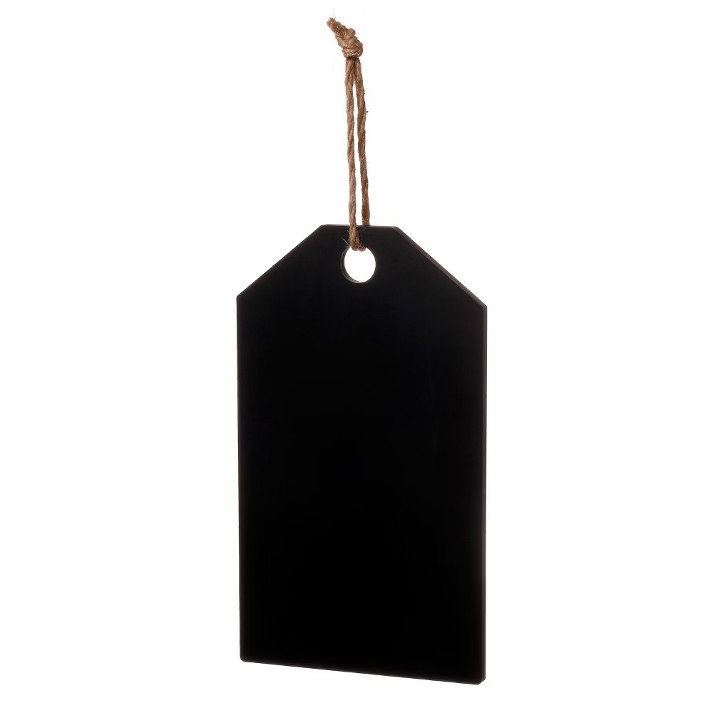 Tag Chalkboard Sign 12"" x 7"" - Hand Made Modern, White | Target