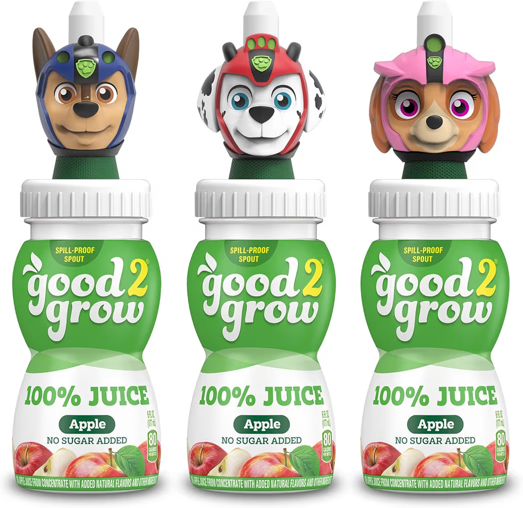good2grow Apple Juice - 100% Juice Drinks for Kids, Fruit Juice No Sugar Added, 6 Fl Oz Juice Bot... | Amazon (US)