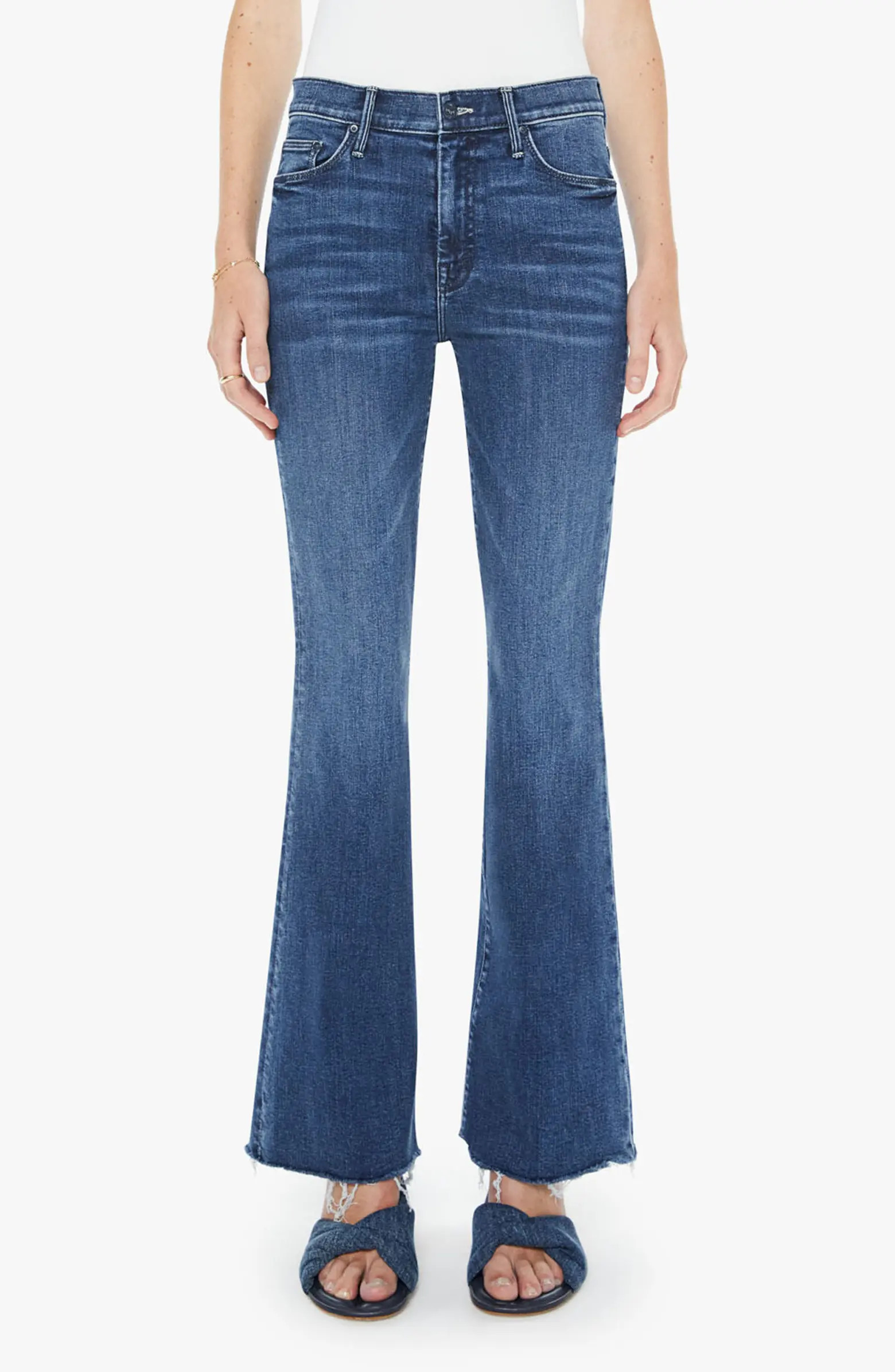 Fray Hem Bootcut Jeans | Nordstrom