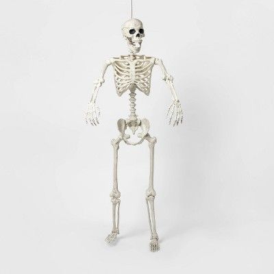 60&#34; Posable Lifesize Skeleton XL Halloween Decorative Mannequin - Hyde &#38; EEK! Boutique&#8... | Target