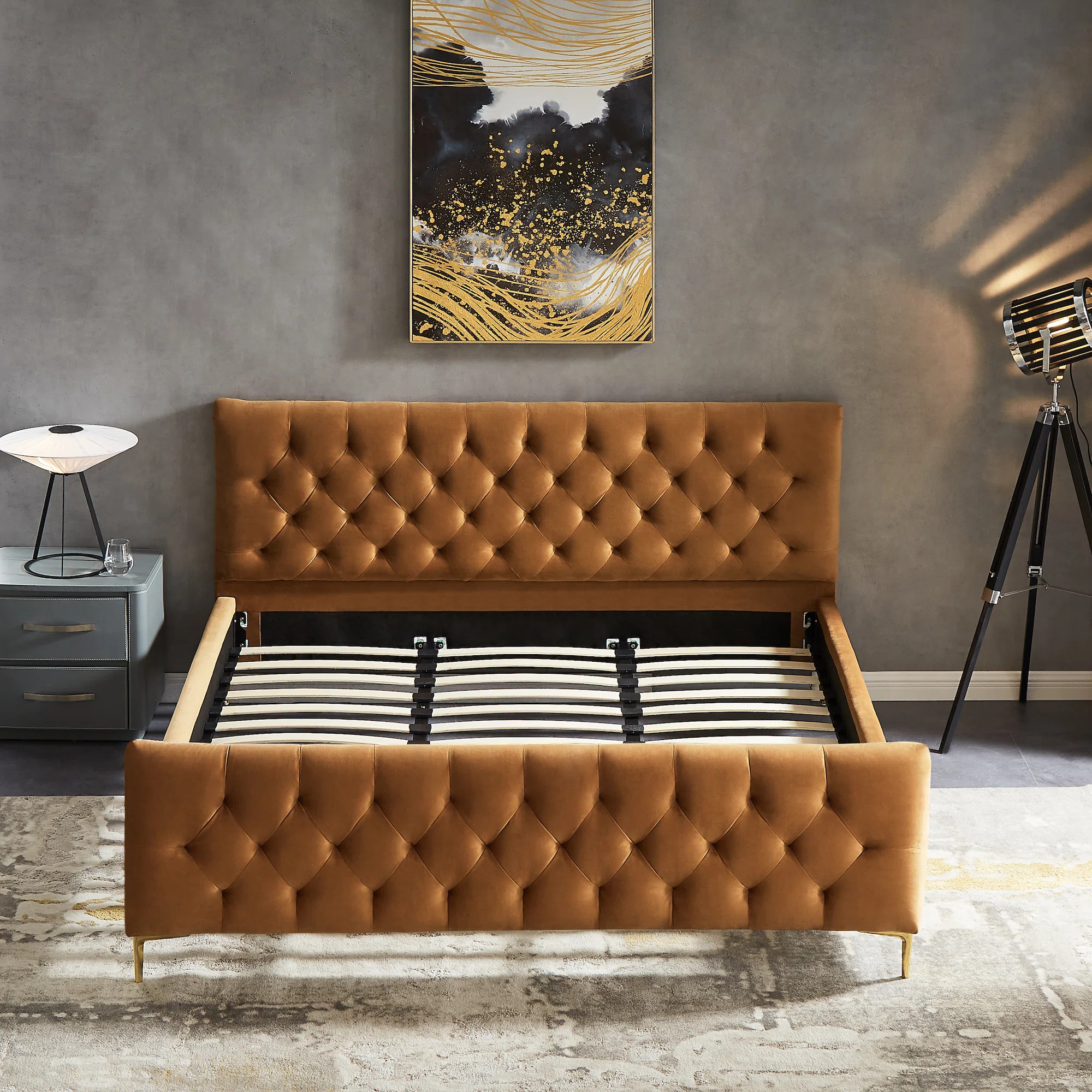 Vicennia Upholstered Bed | Wayfair North America