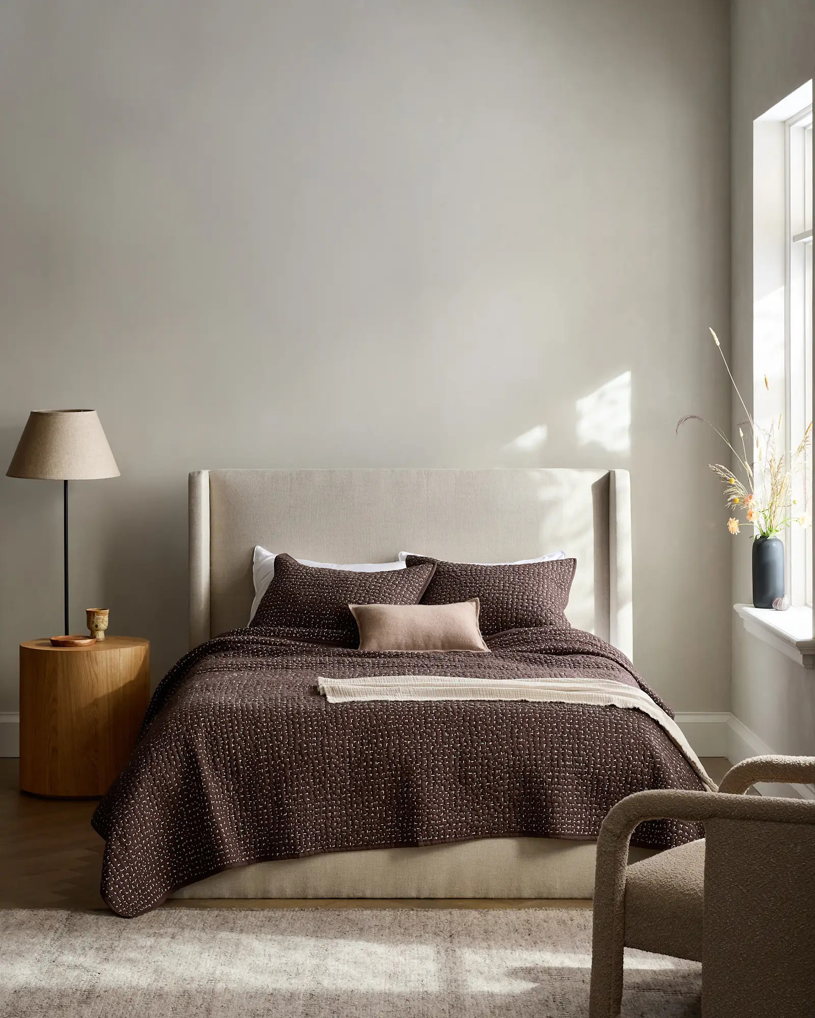 Organic Cotton Hand Stitched Quilt | Quince