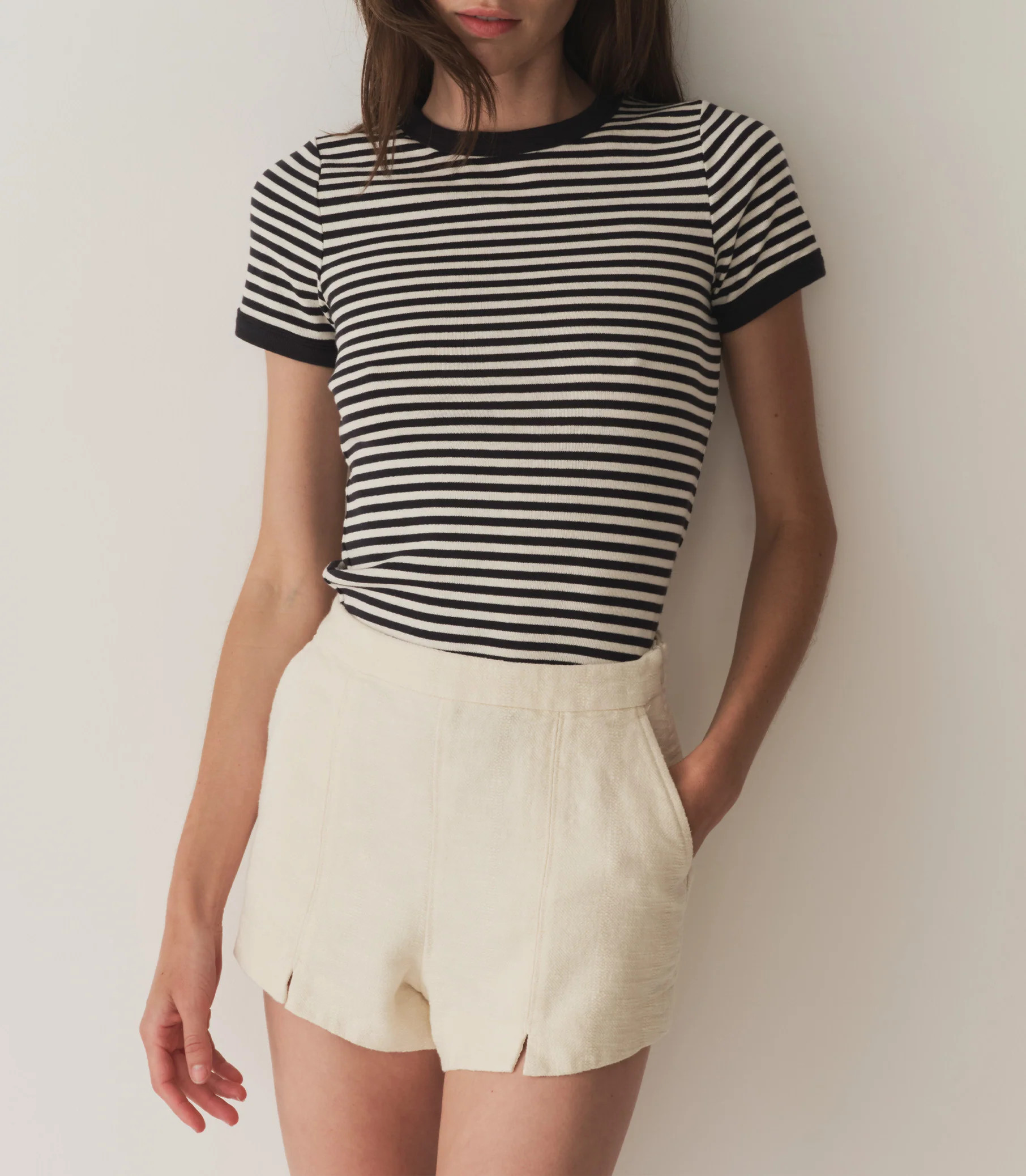 Vivi Tee - Nantucket Stripe | DÔEN | DOEN