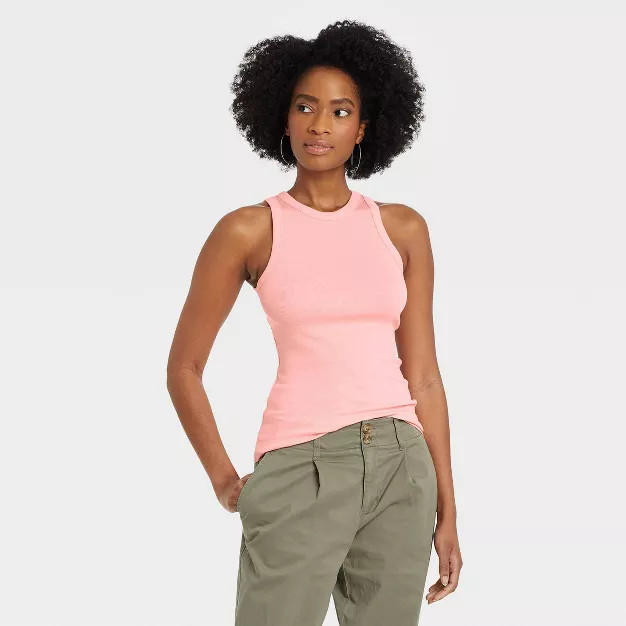 Women's Ribbed Tank Top - A New Day™ | Target