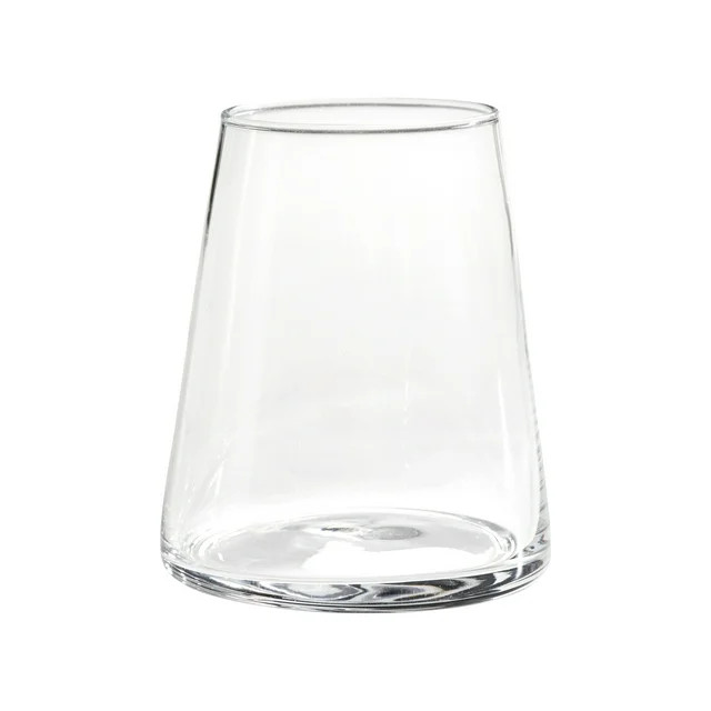 Better Homes & Gardens Clear Flared Stemless Wine Glass, 4 Pack | Walmart (US)