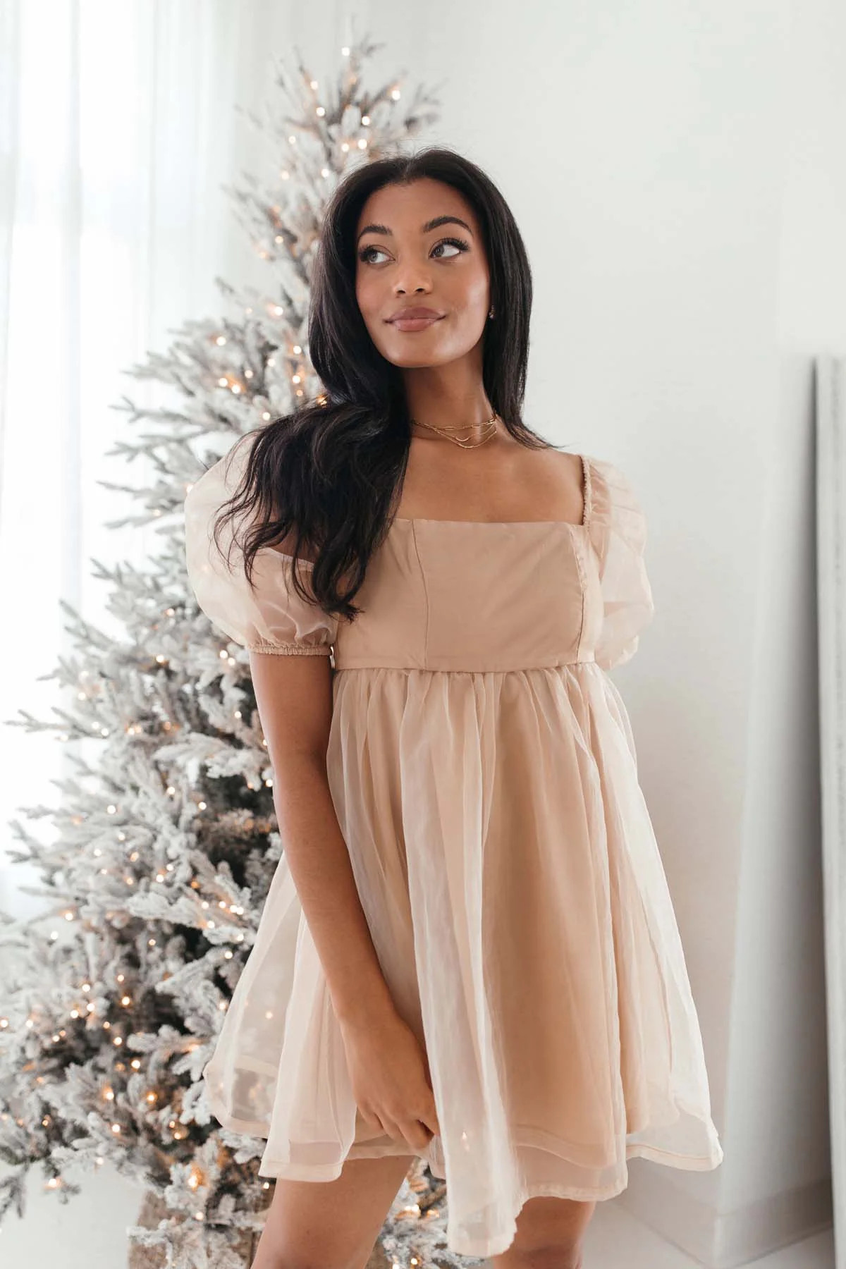 Gabi Puff Sleeve Babydoll Dress - FINAL SALE | The Post