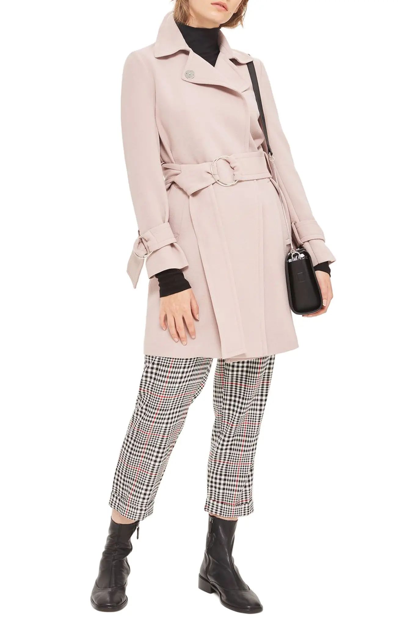 Daisy Crepe Truster Trench Coat | Nordstrom