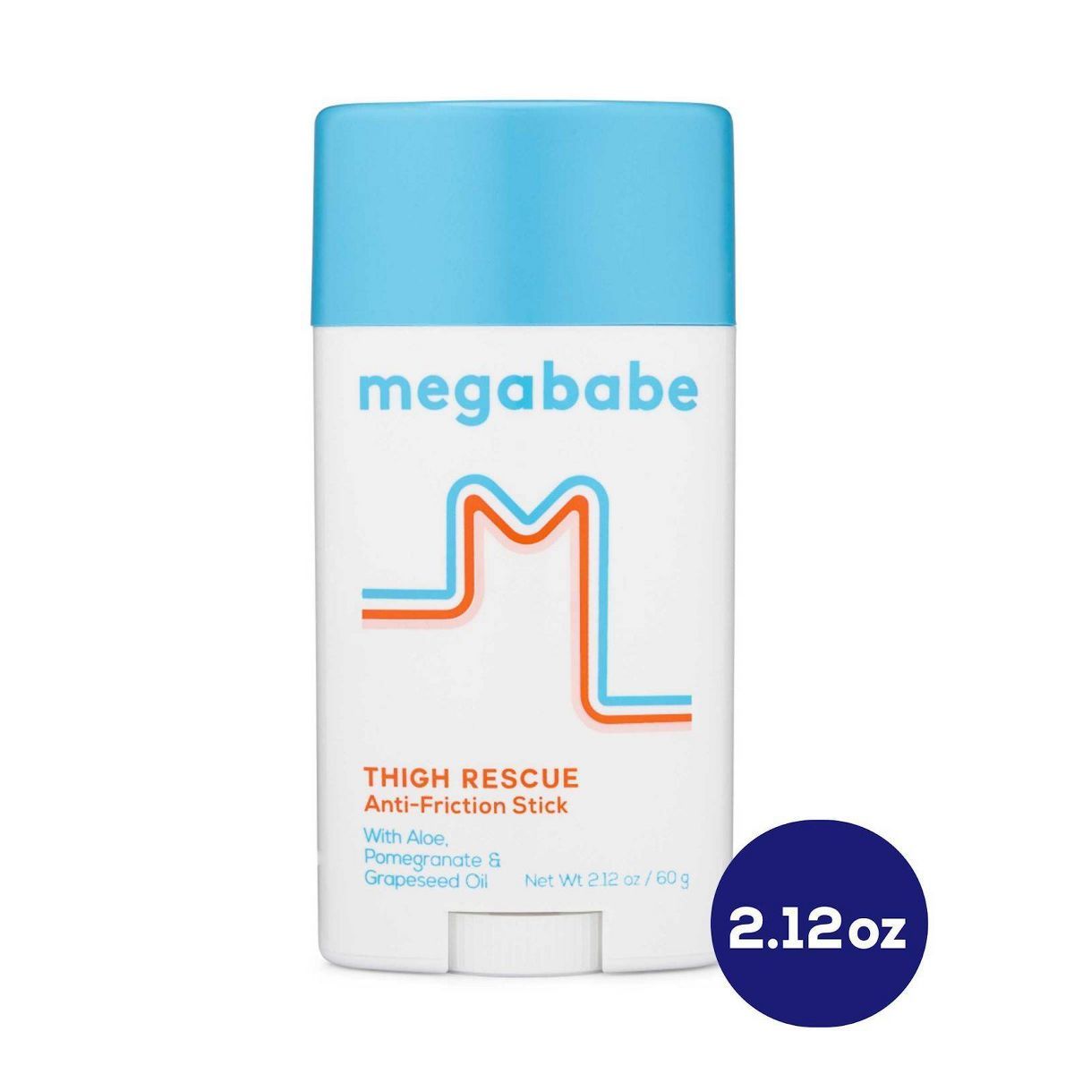 Megababe Thigh Rescue Lotion Anti-Chafe Stick - 2.12oz | Target