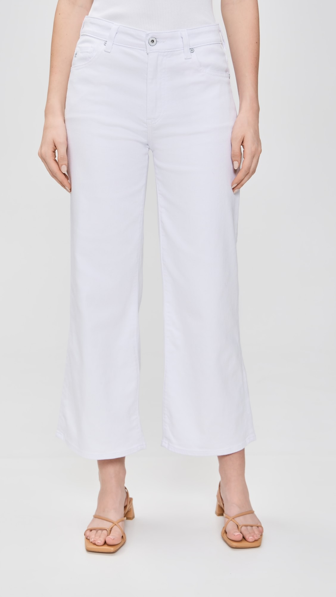 Saige Wide Leg Crop Jeans | Shopbop