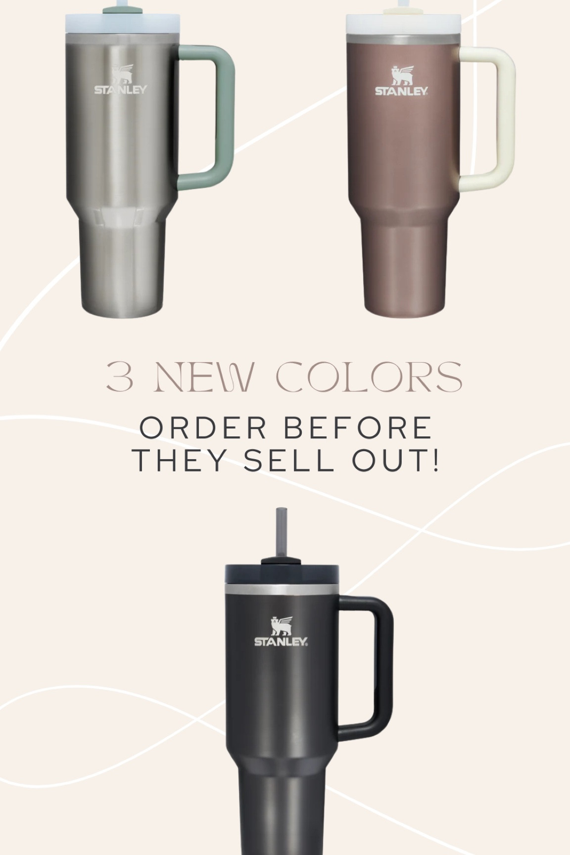 3 new Stanley colors in stock!

#LTKGiftGuide #LTKunder50