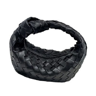 Adornia Black Knot Woven Crescent Bag | Target