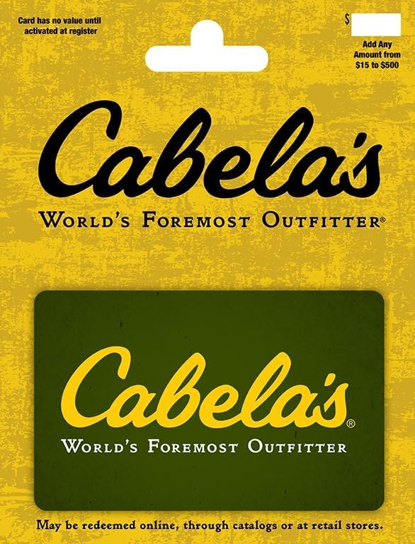 Cabela's Gift Card $100 Classic | Amazon (US)