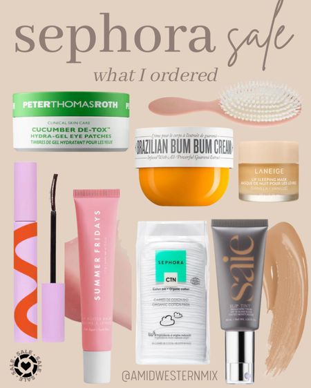 My Sephora sale order! 

Love this Summer Fridays lip balm so grabbed another color, tis the season for Bum Bum cream, replacing an empty Laneige lip mask…the tinted moisturizer & mascara are new for me! 

#LTKbeauty #LTKxSephora #LTKsalealert