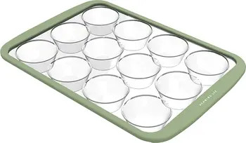Look and Cook Clear Silicone 12-Cup Muffin Pan, Moss | Nordstrom