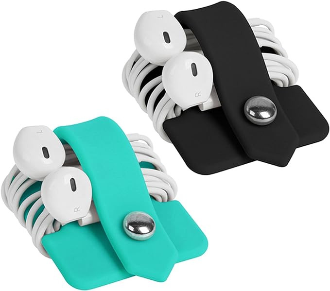 Cord Organizer Earbuds Holder Earphone Wrap Earphones Organizer Headset Headphone Earphone Wrap W... | Amazon (US)