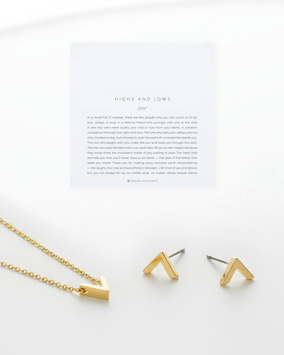 Highs & Lows Bundle: Necklace + Earring Set | Bryan Anthonys | Bryan Anthonys