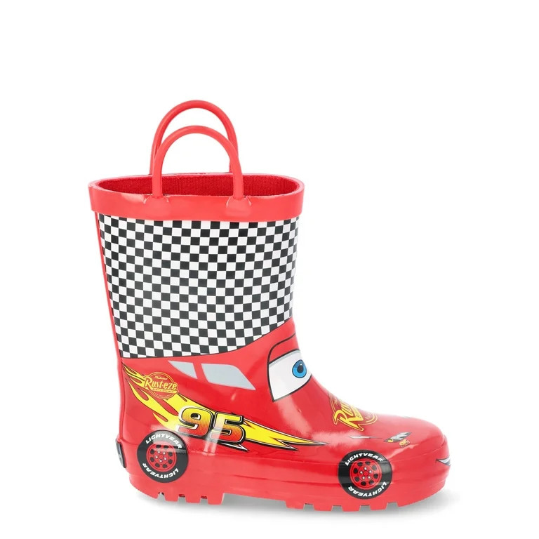 Disney Pixar Cars Toddler Boys Rain Boots | Walmart (US)