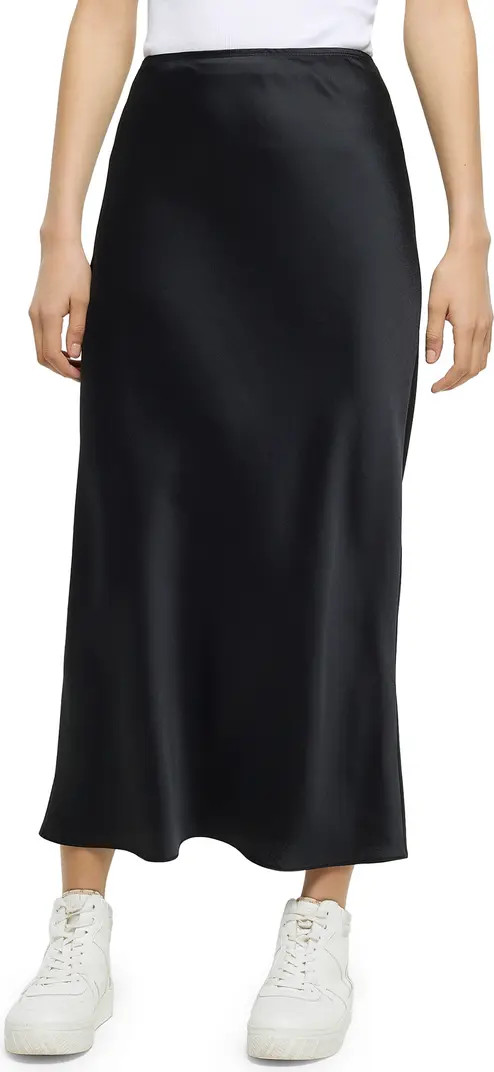 Bias Cut Satin Maxi Skirt | Nordstrom