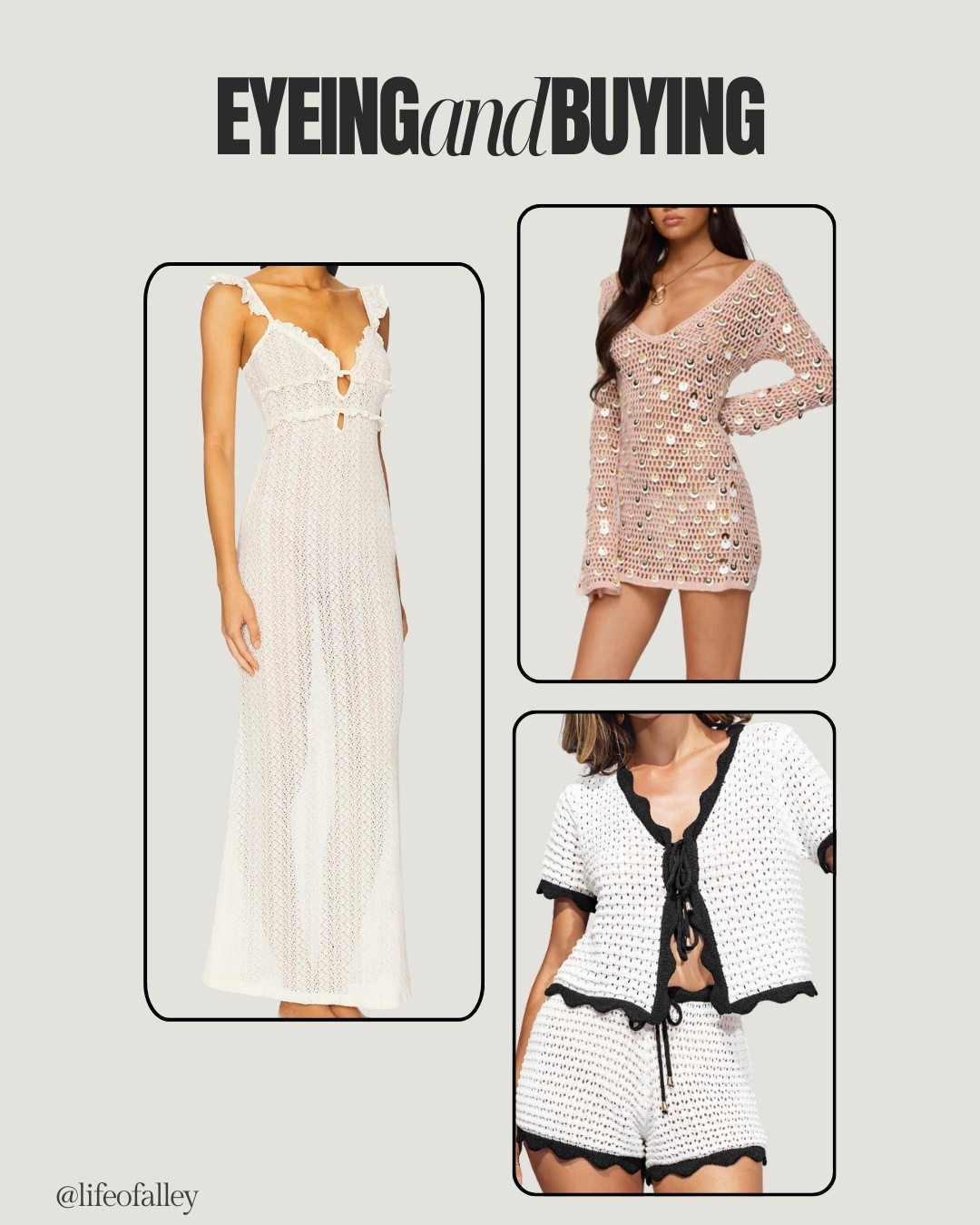 Eyeing and buying: spring break beach coverup edition! 

#LTKOver40 #LTKSeasonal #LTKTravel