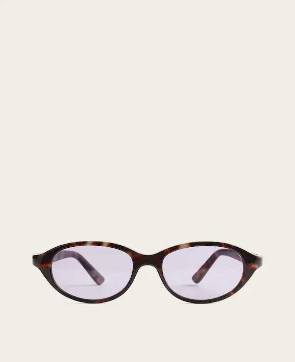 The Solina Oval Sunglasses | Madewell