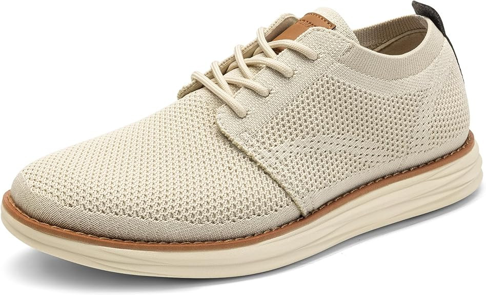 Bruno Marc Men's KnitFlex Breeze Mesh Sneakers Oxford Lace-up Lightweight Casual Walking Shoes | Amazon (US)