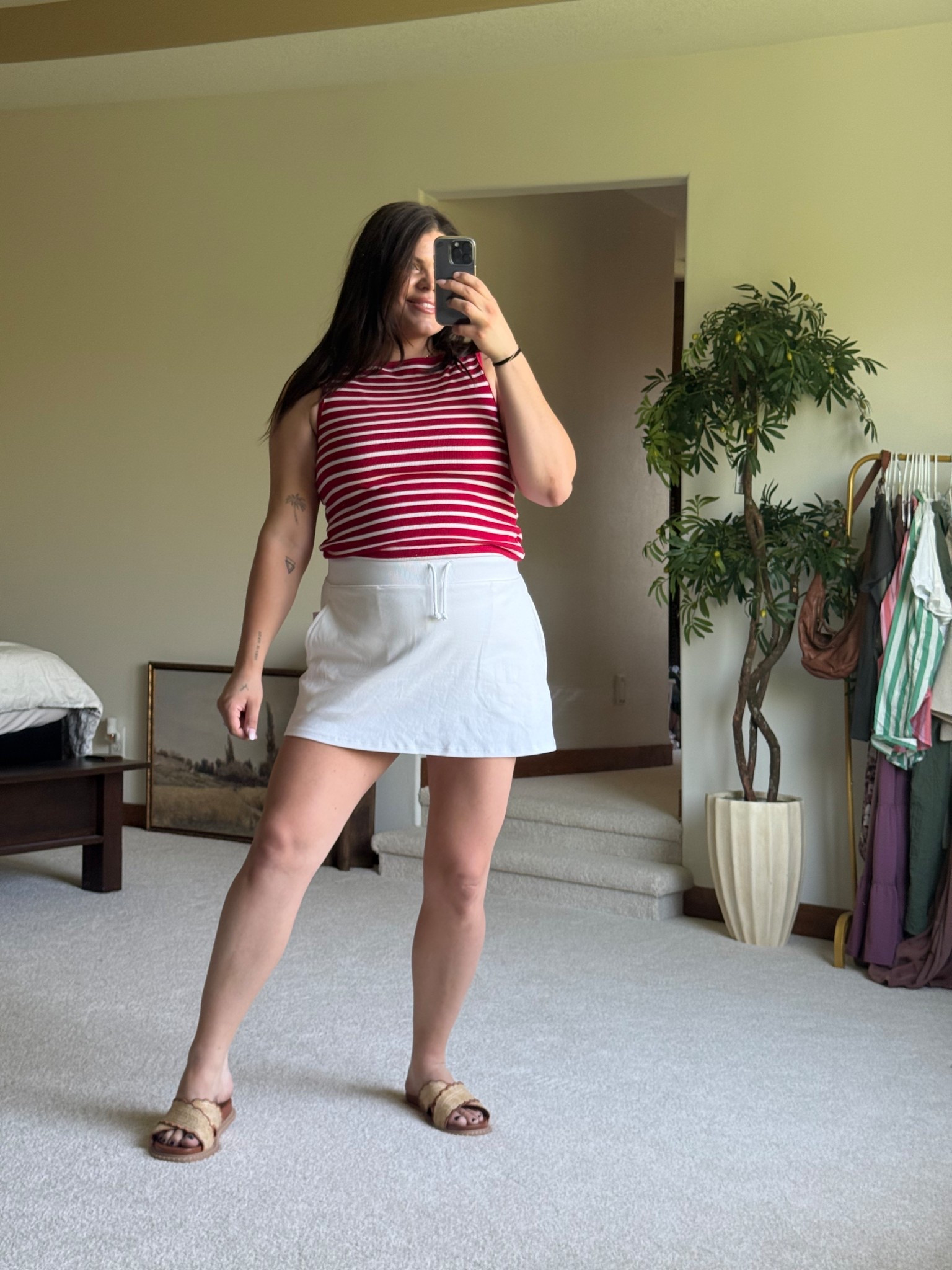 Midsize and thick tummy approved summer outfit - would be perfect for Memorial Day or July 4! I love this skort and it’s bump friendly

Xl skort and top

#LTKMidsize #LTKFindsUnder50 #LTKBump