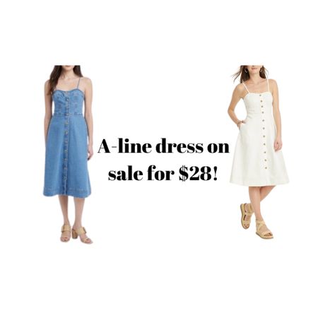 This dress is on sale now for $28! It comes in a large variety of sizes. 

#LTKSaleAlert #LTKFindsUnder50