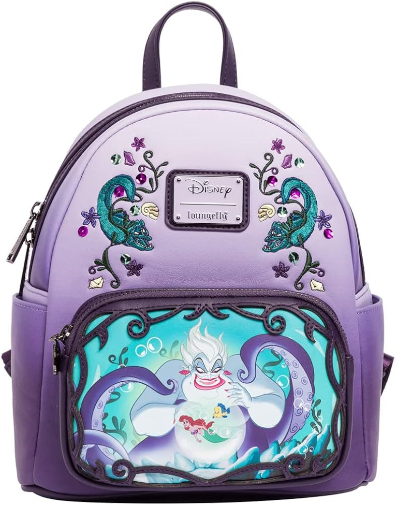 Loungefly Disney Villains Scene Ursula Womens Backpack | Amazon (US)